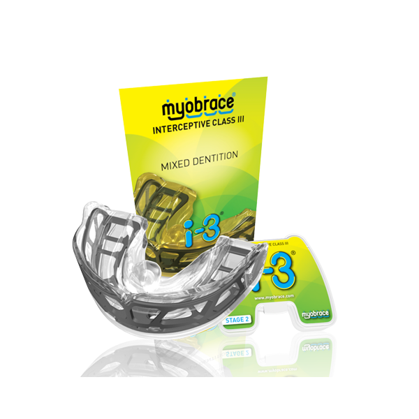 i-3Sс (i-3) Myobrace с каркасом Этап 2 при аномалиях III класса. SMALL / Прозрачный (MRC)